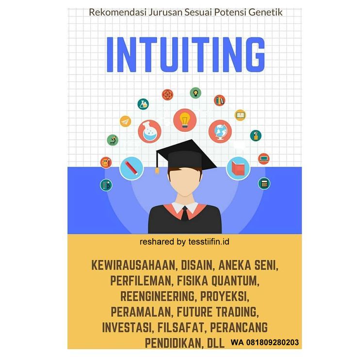 STIFIn Rekomendasi Jurusan Intuiting - Memilih Jurusan SMA & Kuliah : INTUITING