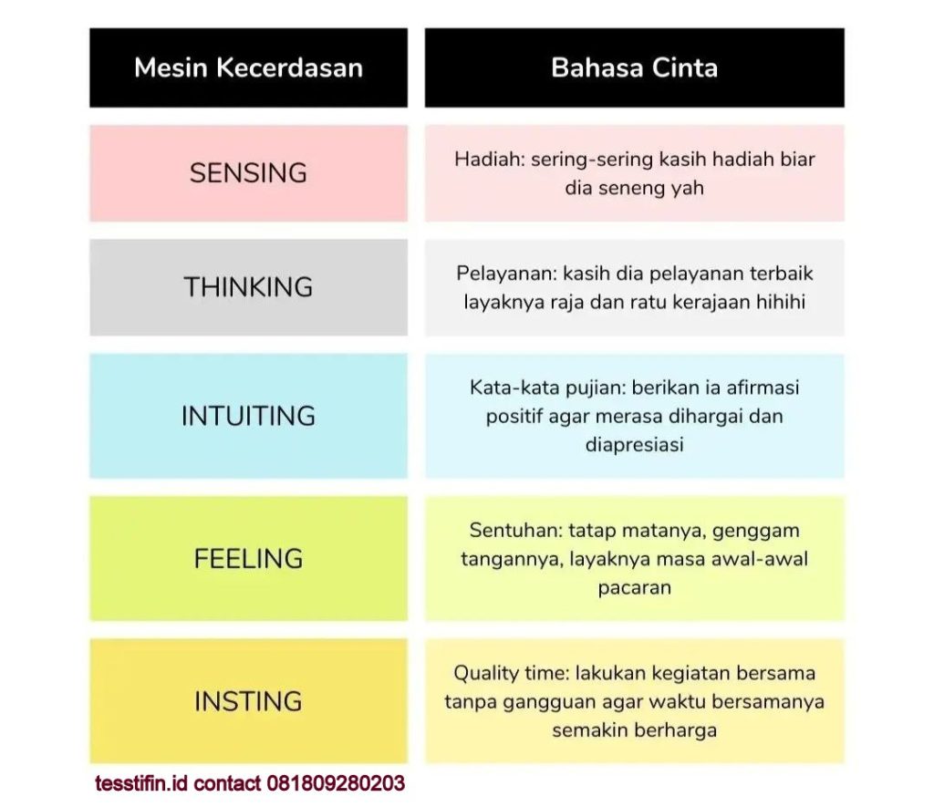 Tes STIFIn Bahasa Cinta Mesin Kecerdasan 1024x885 - STIFIn : Bahasa Cinta Setiap Mesin Kecerdasan
