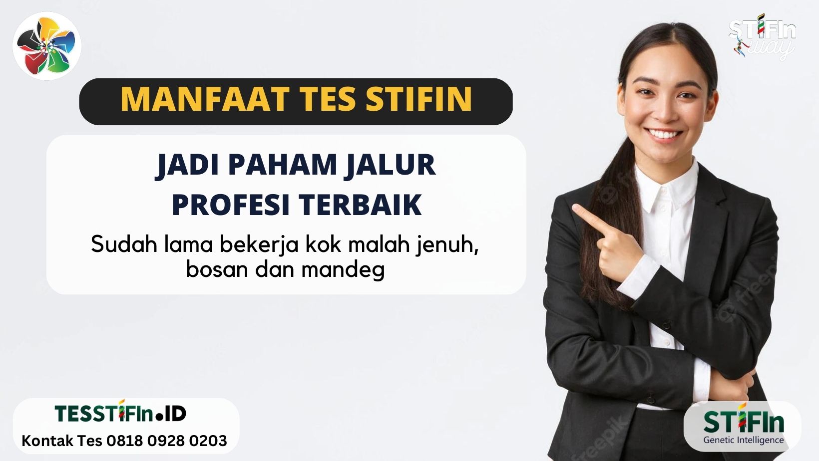 Manfaat Tes STIFIn - tesstifin.id 081809280203