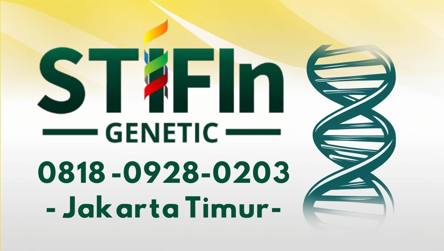 STIFIn Tes Genetic Sidik Jari Minat Bakat Family Brain Jakarta Timur 0818 -0928-0203 --